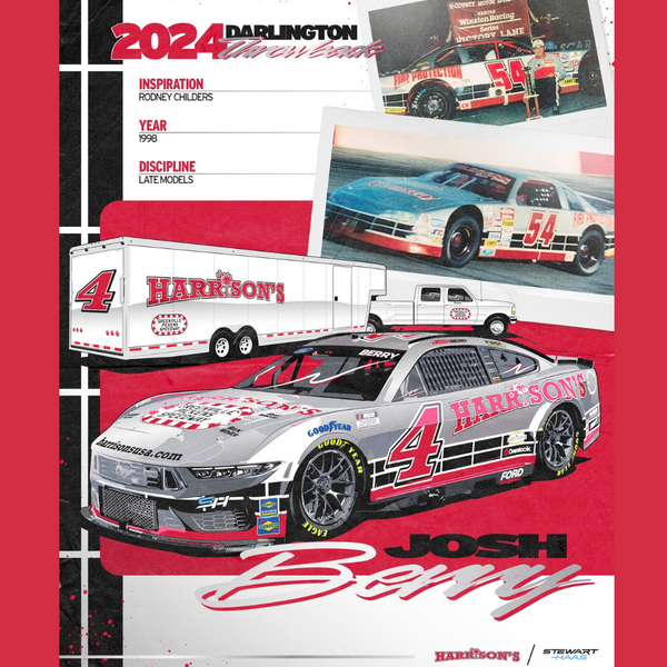 Berry, Childers Look Ahead to NASCAR Throwback Weekend at Darlington R