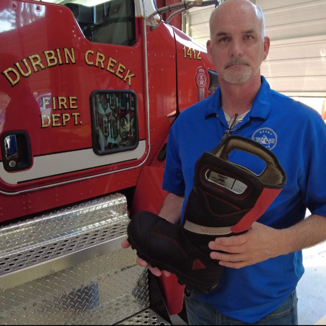Rocky and Harrison's Help Outfit Durbin Creek Fire Department