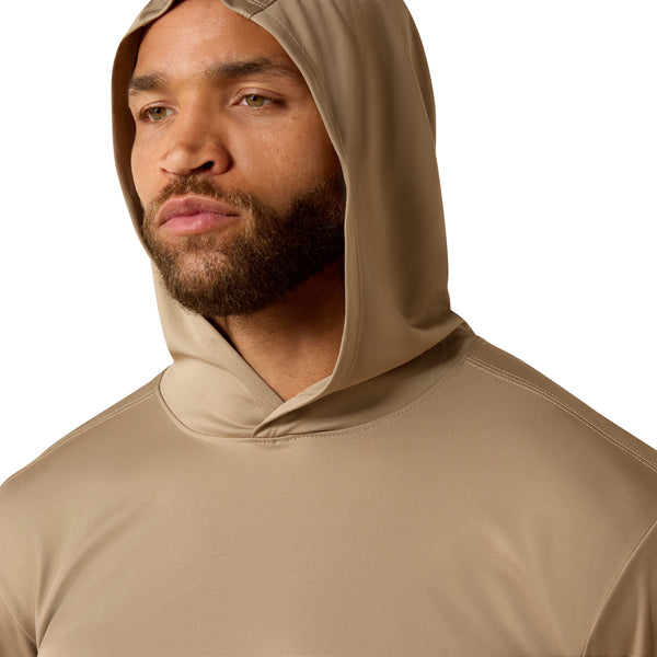 Ariat Men's Rebar Sunblocker Outdoor Hooded Long-Sleeve T-Shirt