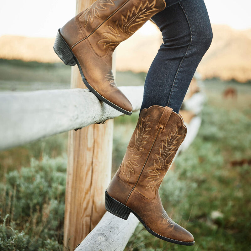 Ariat Women's Heritage Western R Toe Boot