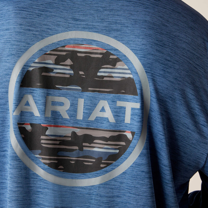 Ariat Charger Camo Circle Long Sleeve T-Shirt