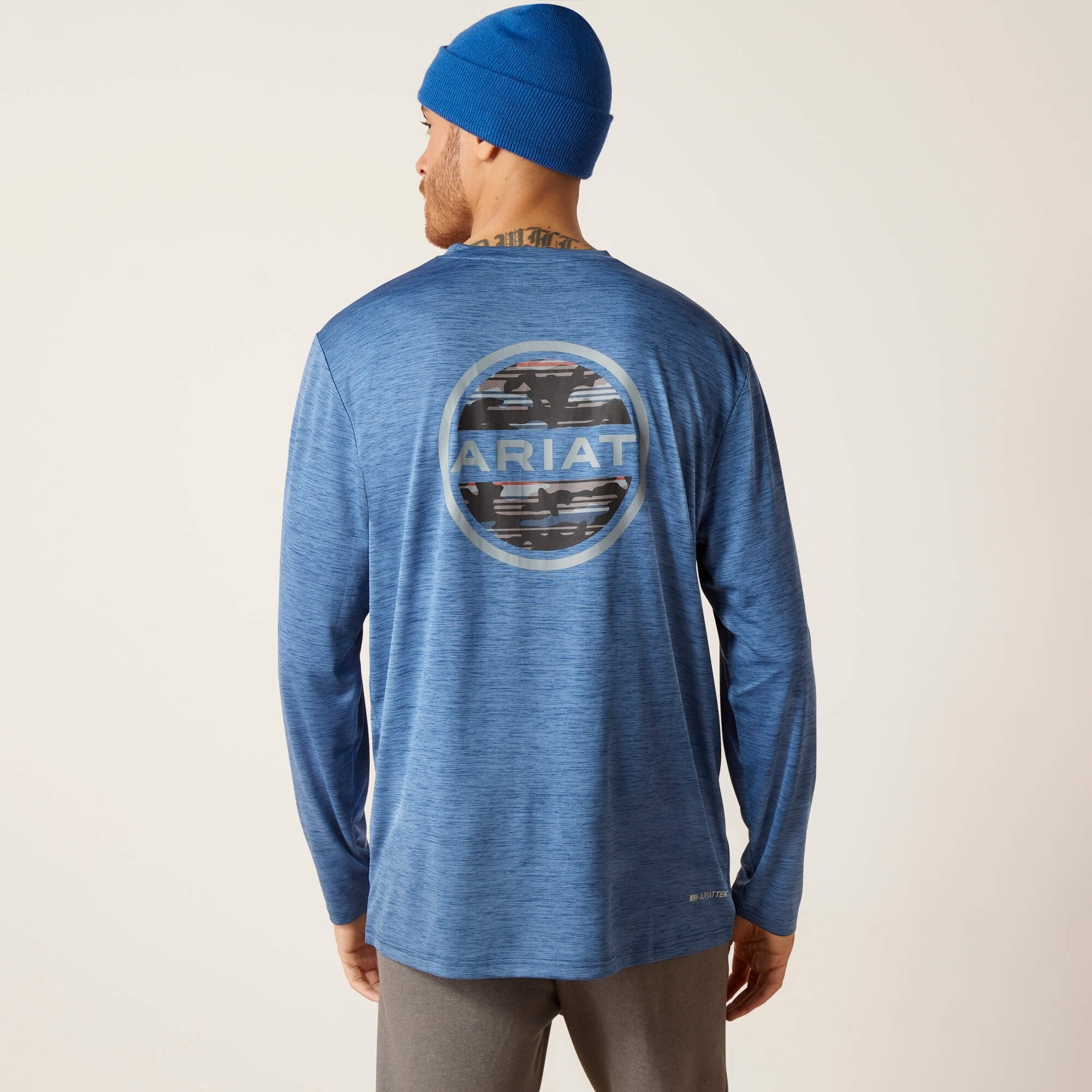 Ariat Charger Camo Circle Long Sleeve T-Shirt