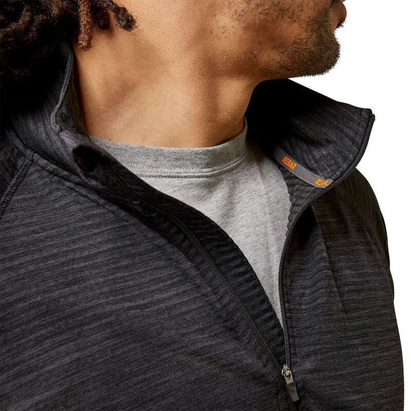 Ariat Rebar Gridwork Baselayer Quarter Zip Shirt