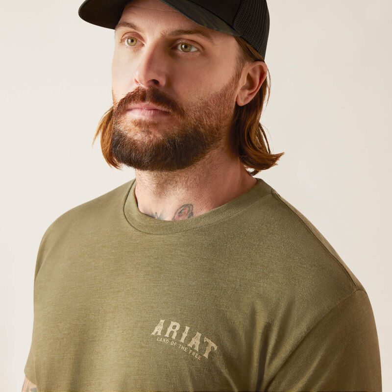 Ariat Western Vertical Flag T-Shirt
