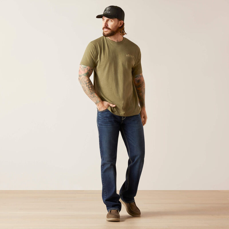 Ariat Western Vertical Flag T-Shirt