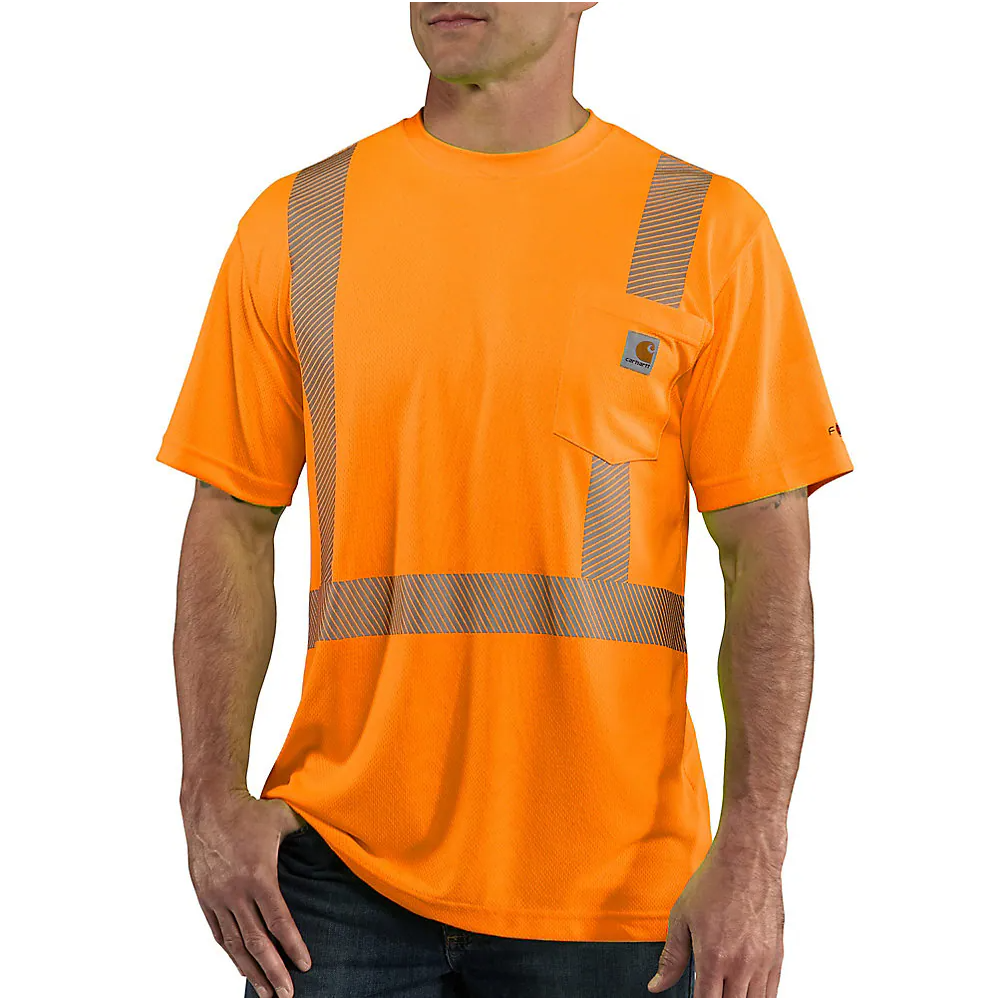 Carhartt Men's Force High-Visibility Short-Sleeve Class 2T-Shirt