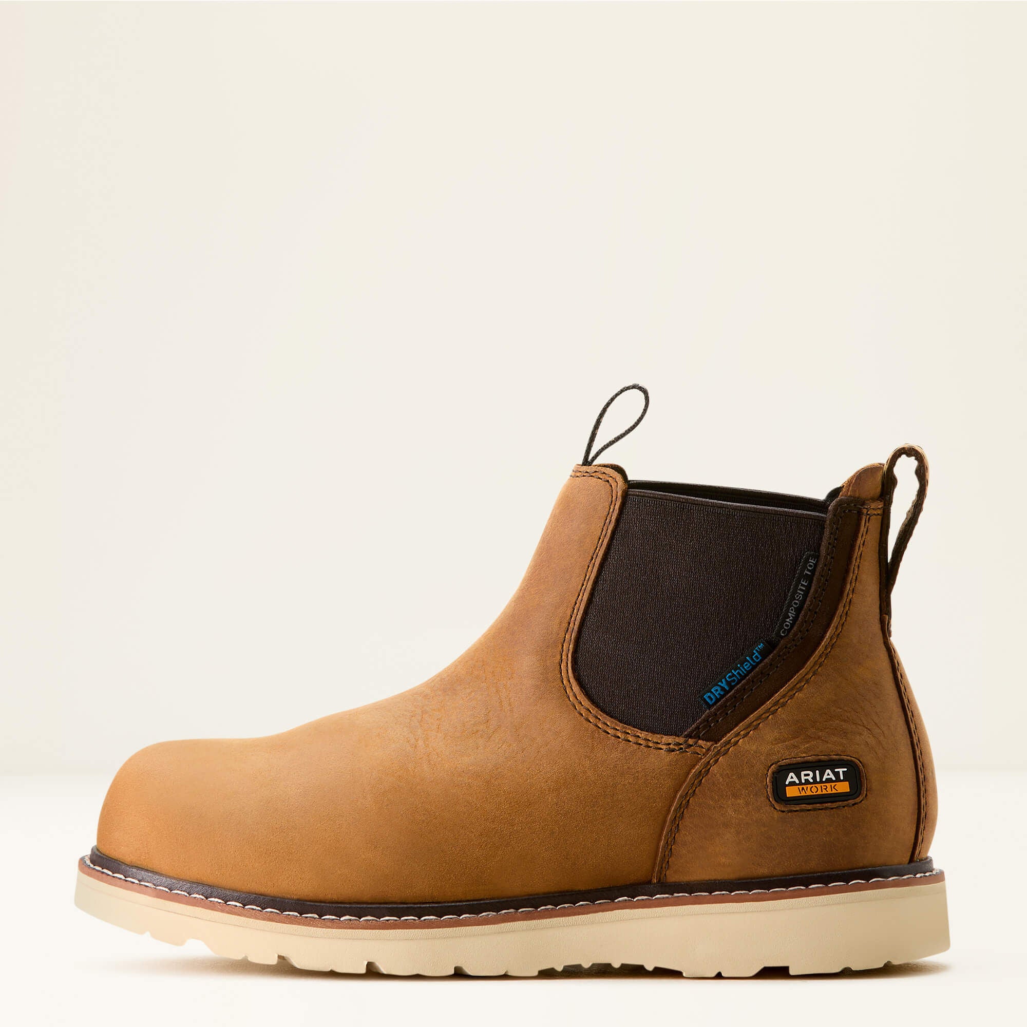 Ariat Women's Rebar Wedge Chelsea Waterproof Composite Toe Work Boot