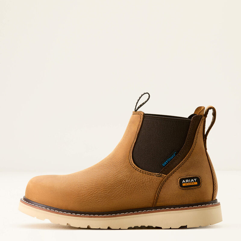 Ariat Women's Rebar Wedge Chelsea Waterproof Work Boot