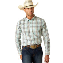 Ariat Men's Pro Corban Fitted Long-Sleeve Shirt