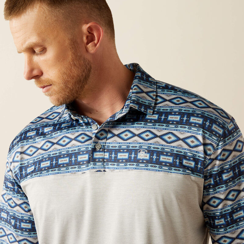 Ariat Men's Charger 2.0 Color Block Polo
