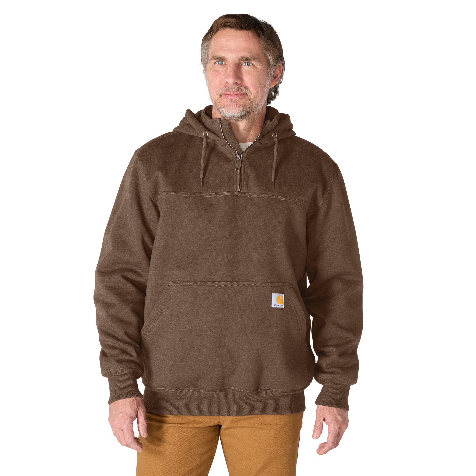 Carhartt Men's Rain Defender Loose Fit Heavyweight Quarter-Zip Hoodie