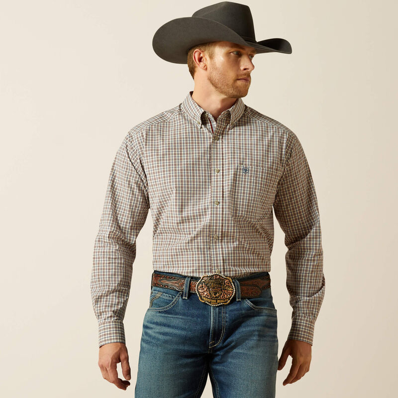 Ariat Men's Pro Series Trevor Classic Fit Long-Sleeve Shirt