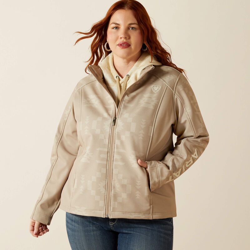 Ariat Women's Logo Softshell Print Jacket