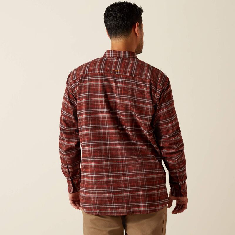 Ariat Men's Rebar Flannel DuraStretch Work Shirt