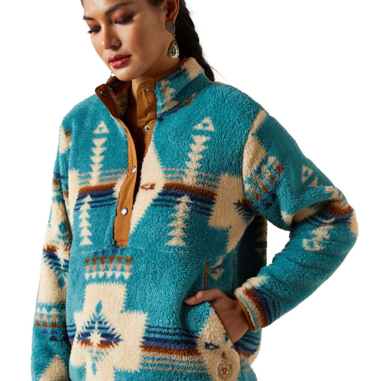 Ariat Women's Berber Snap Front Sweatshirt