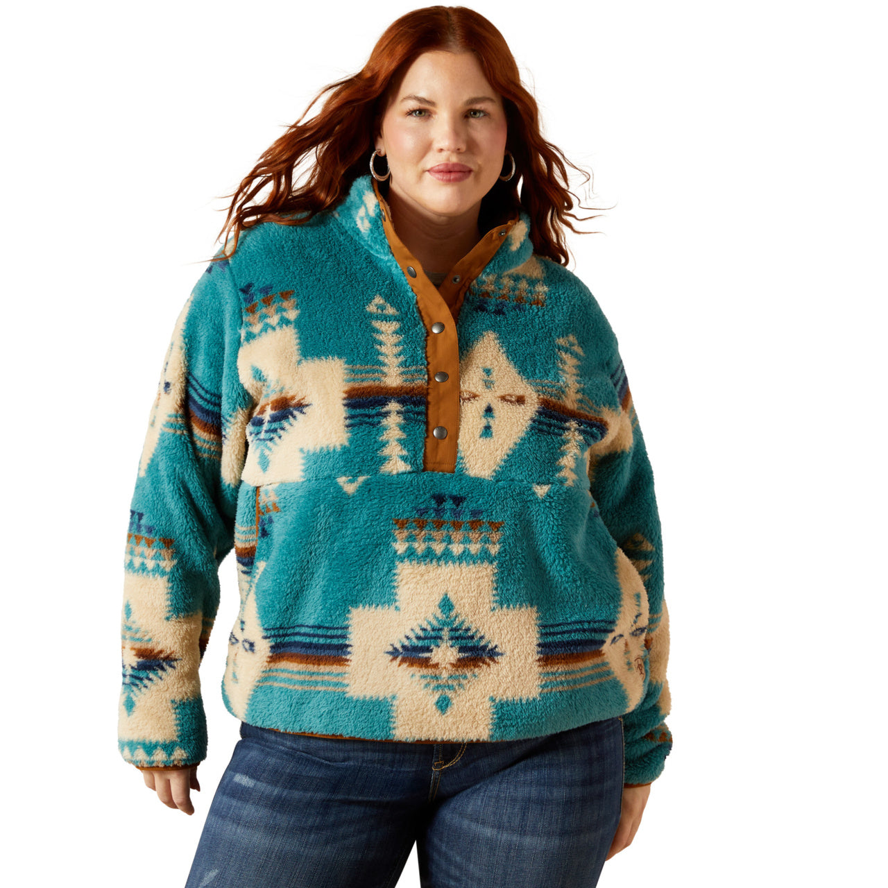 Ariat Women's Berber Snap Front Sweatshirt