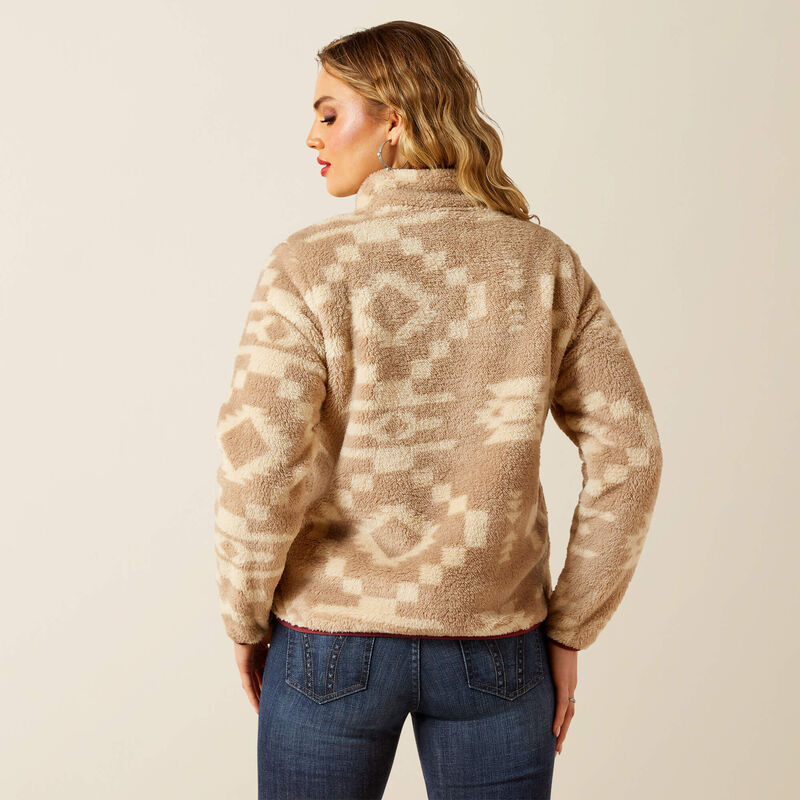 Ariat Women's Berber Snap Front Sweatshirt