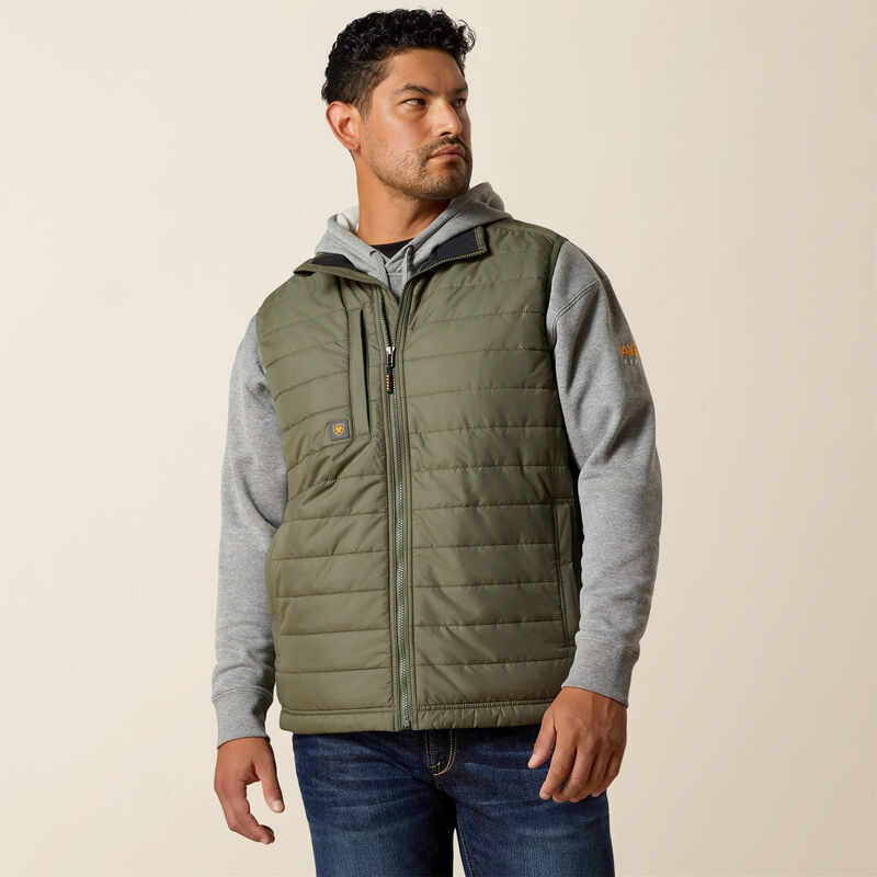 Ariat Men's Rebar Cordura Ripstop Lightweight Insulated Vest