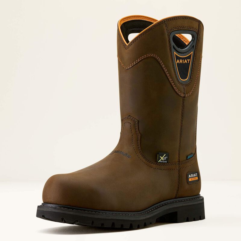 Ariat Men's Longview Shock Shield MetGuard Waterproof Composite Toe Work Boot