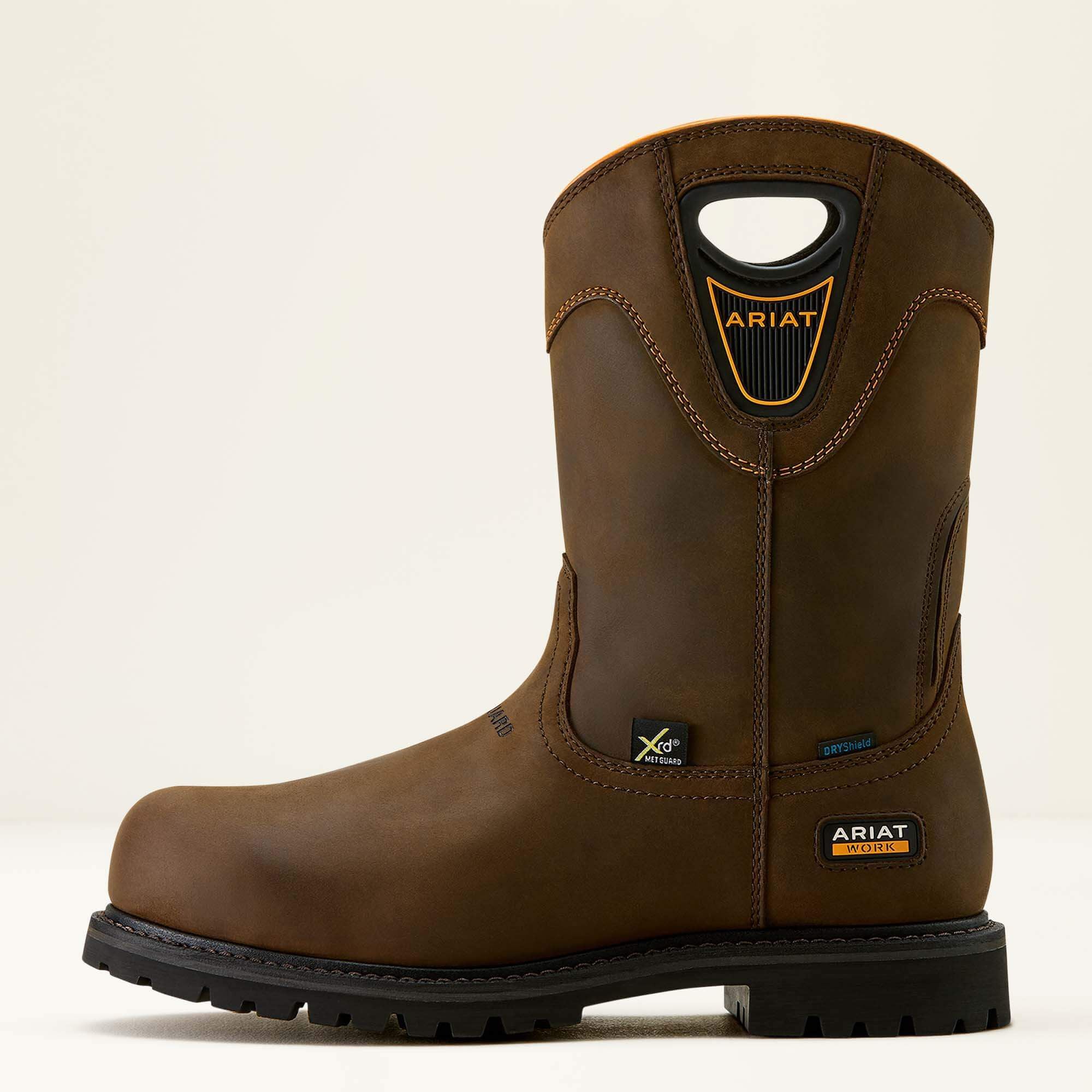 Ariat Men's Longview Shock Shield MetGuard Waterproof Composite Toe Work Boot