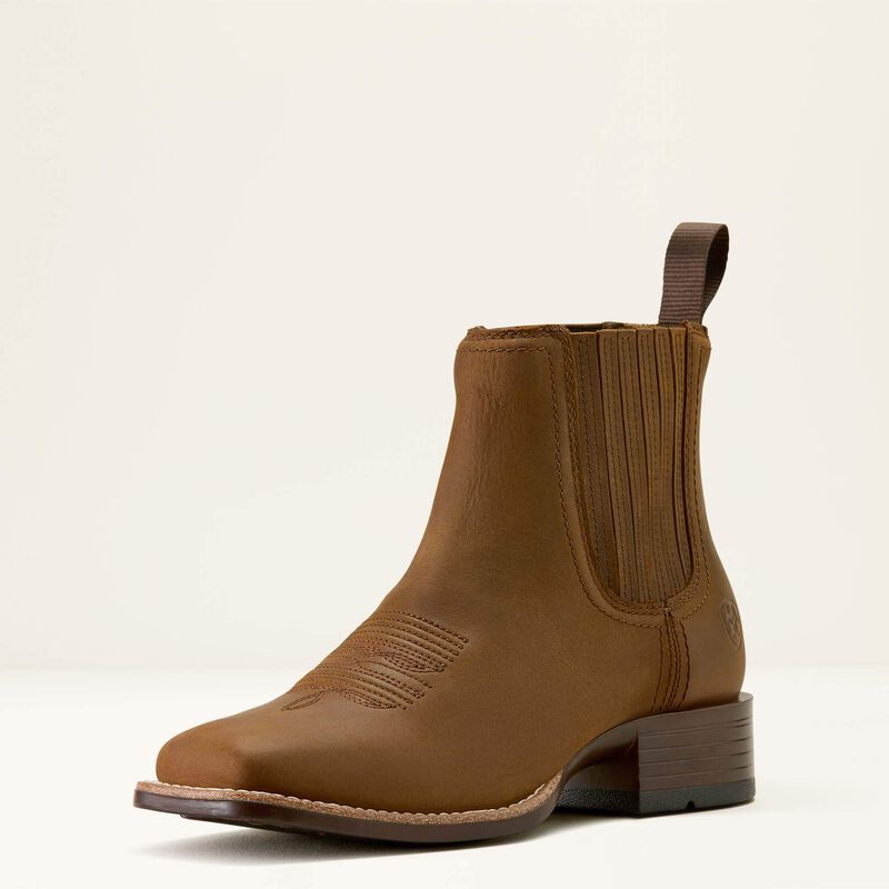 Ariat Women's Booker Chelsea Wide Square Toe Western Boot