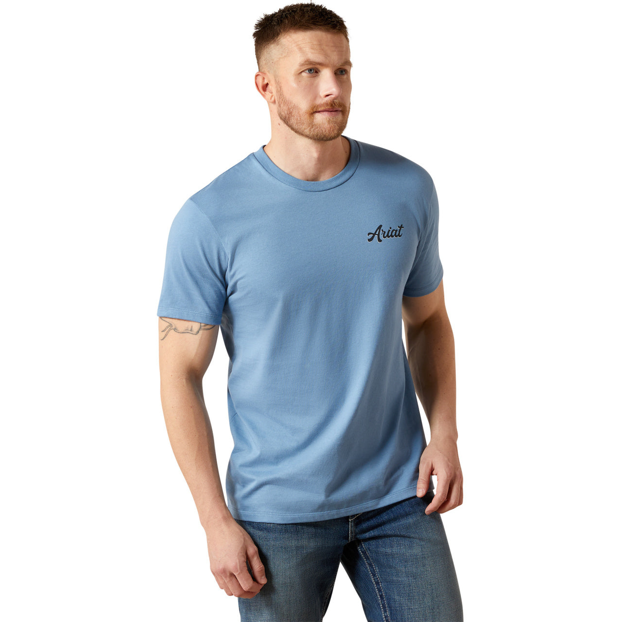 Ariat Men's Cattle Co.Short-Sleeve  T-Shirt