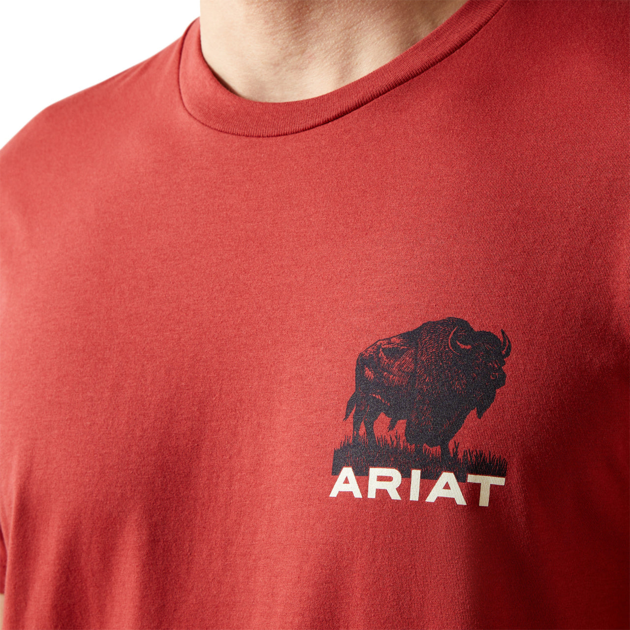 Ariat Men's Buffalo Flag Short-Sleeve T-Shirt