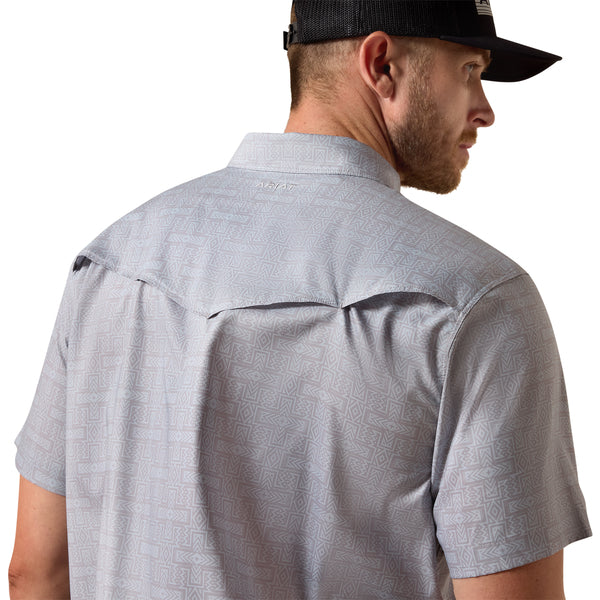 Ariat Mens Printed VentTEK Western Fitted Snap Shirt