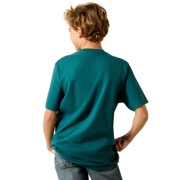 Ariat Boy's Cattle Skull Freedom Short-Sleeve T-Shirt