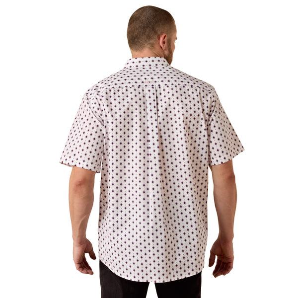 Ariat Men's Tadeo Classic Fit Short-Sleeve Shirt