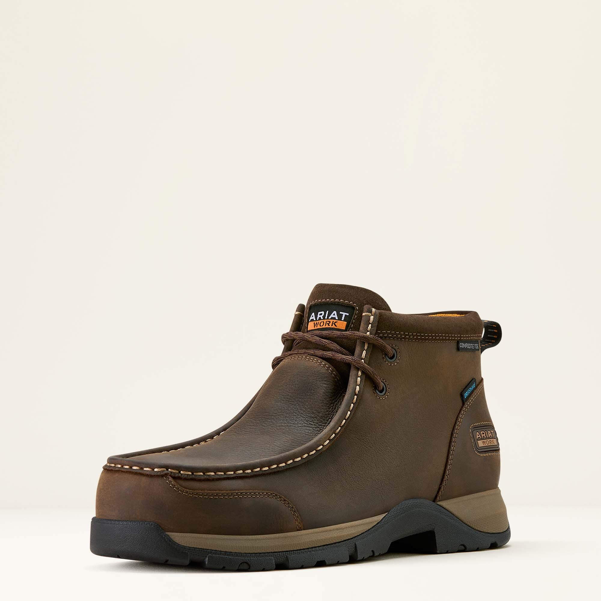 Ariat Men's Edge Moc Waterproof Composite Toe Work Boot