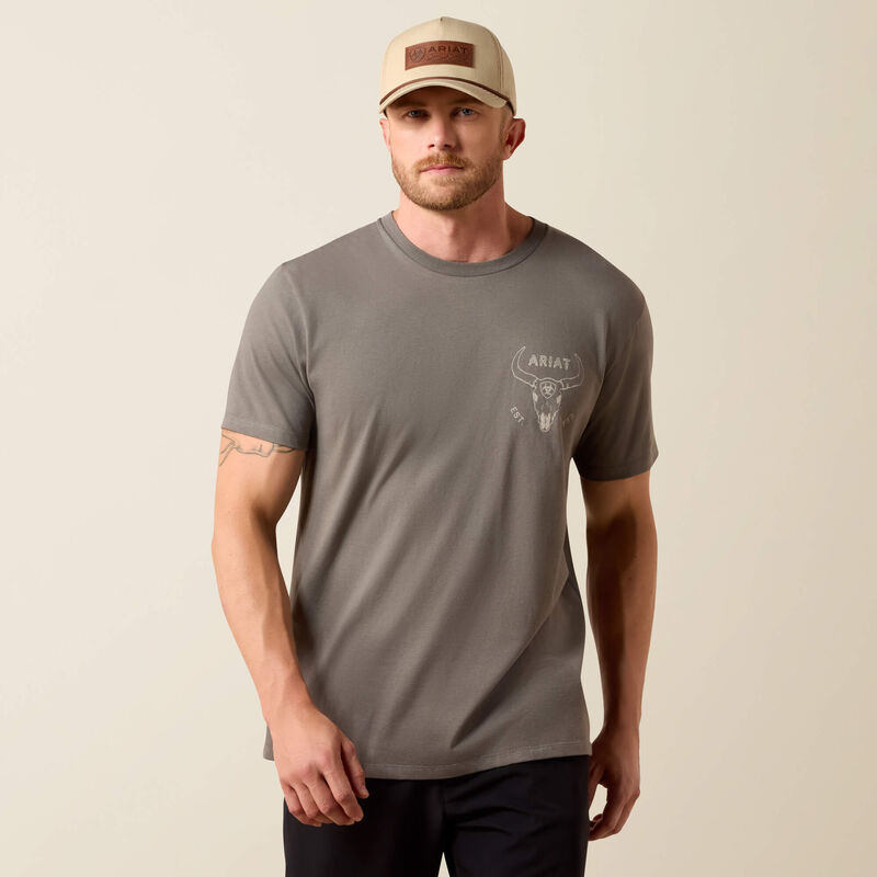 Ariat Men's Desert Badge Tradition Classic Fit Short-Sleeve T