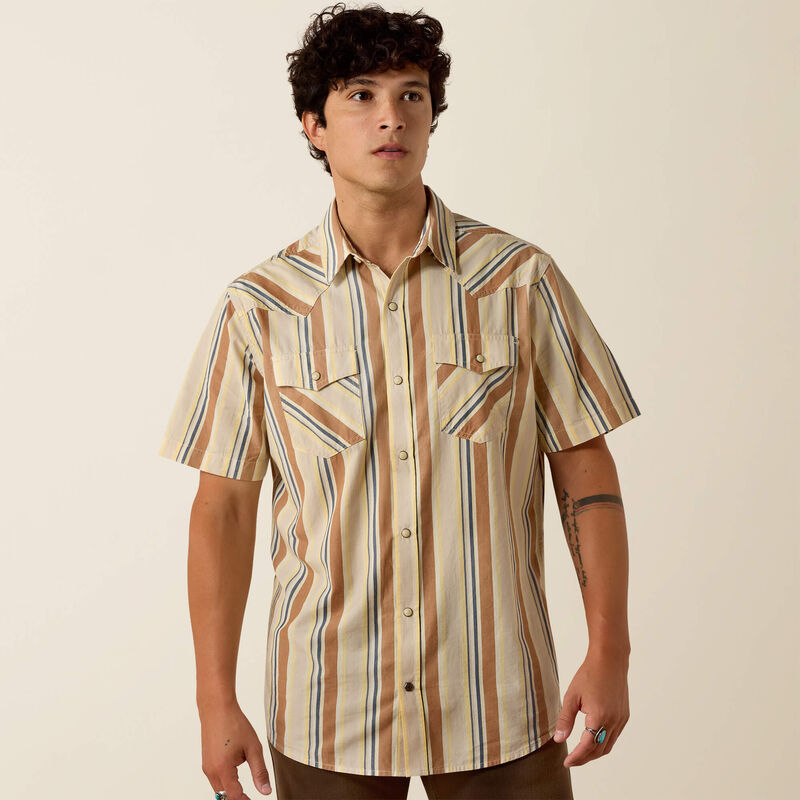 Ariat Men's Retro Hawthorne Fitted Snap Shirt