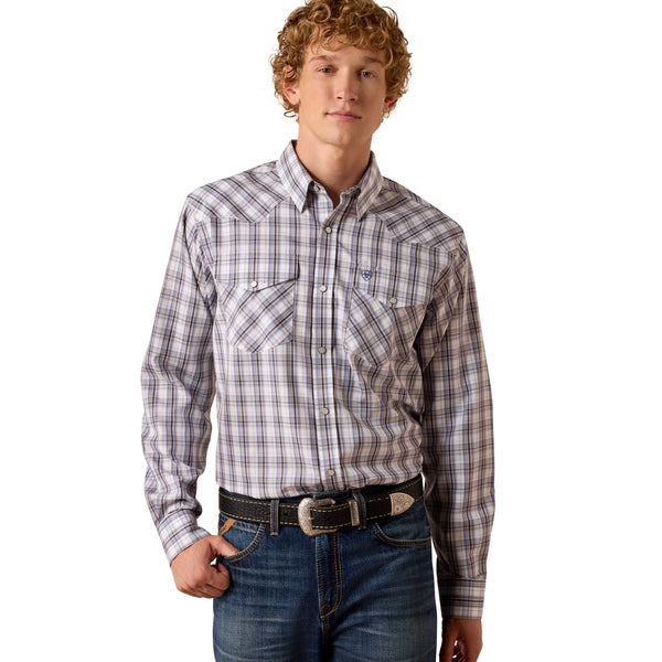 Ariat Men's Dash Wrinkle Free Fitted Snap Shirt