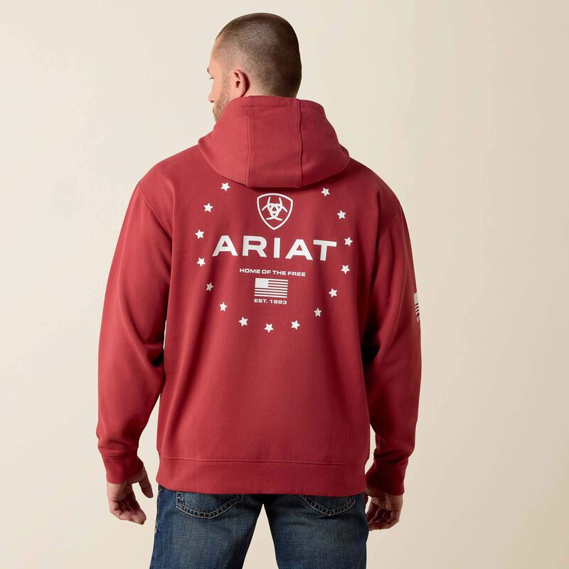 Ariat Men's Ariat Sponsor Patriot Hoodie