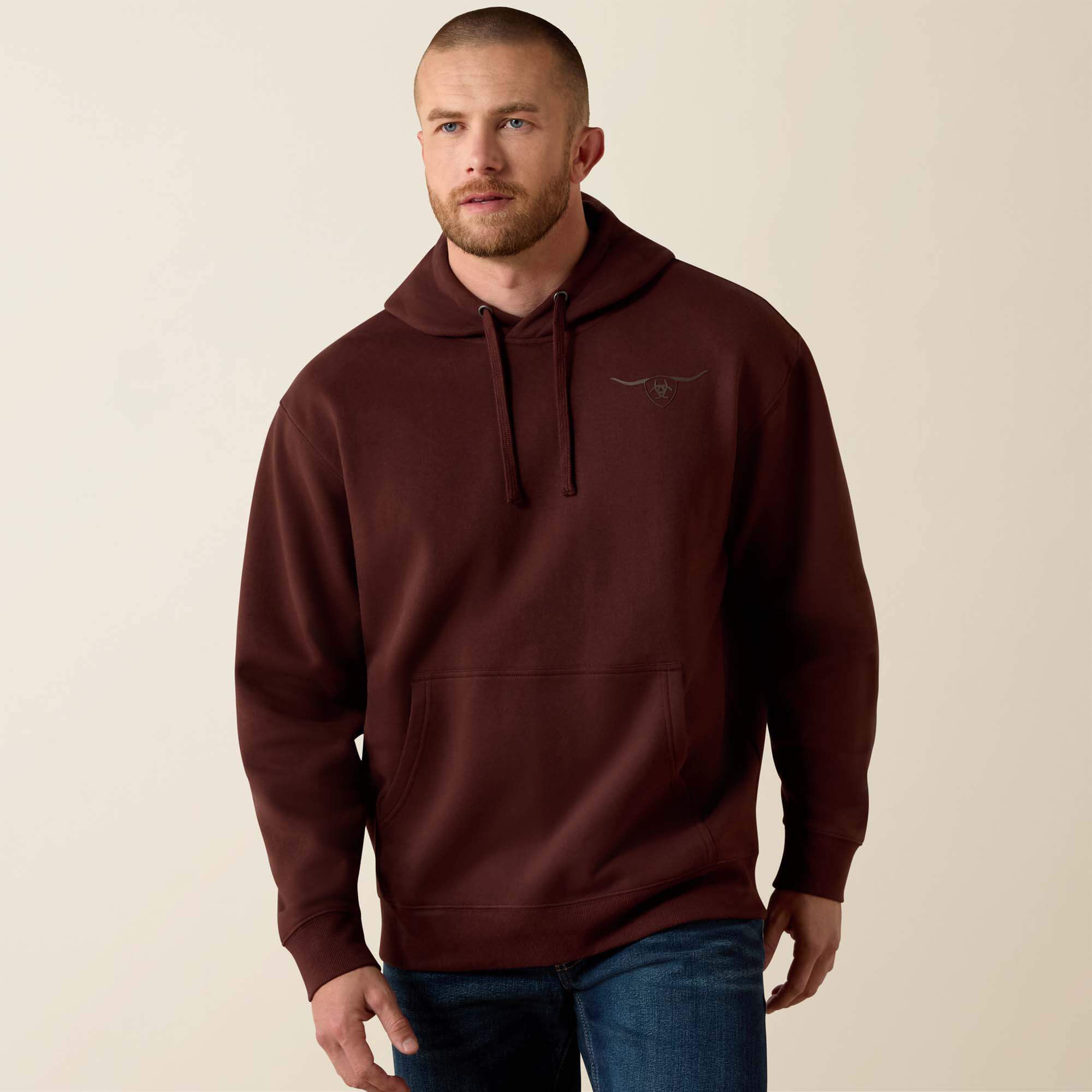 Ariat Men's Shield Steerhead Hoodie