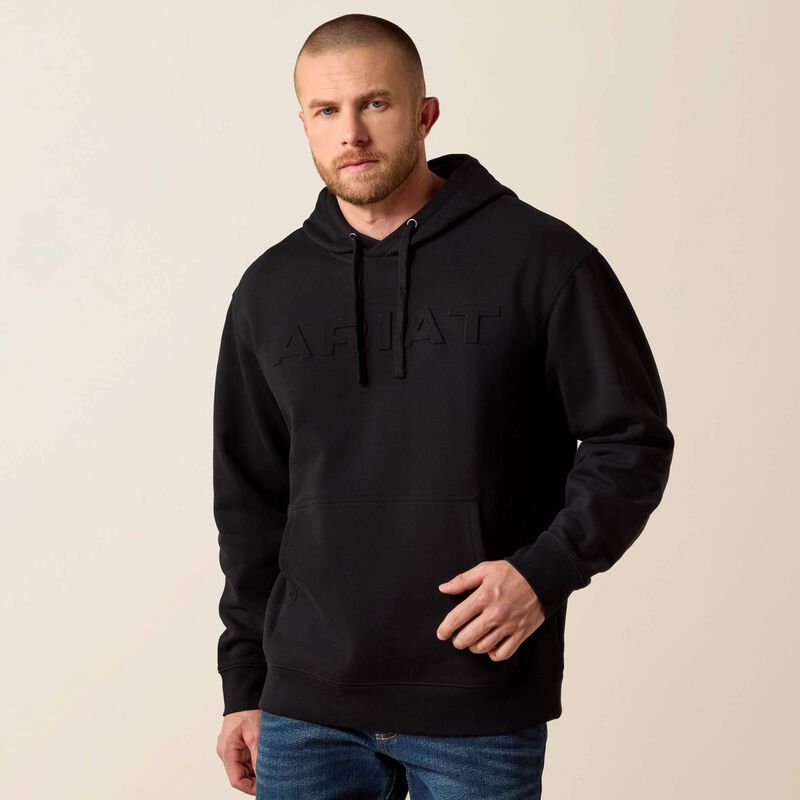 Ariat Men's Embossed Logo Hoodie