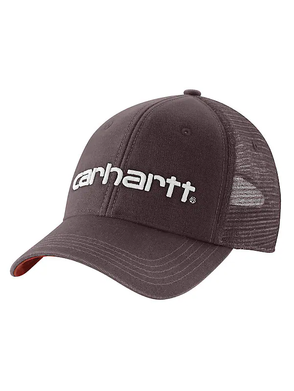 Carhartt Canvas Mesh-Back Logo Graphic Cap