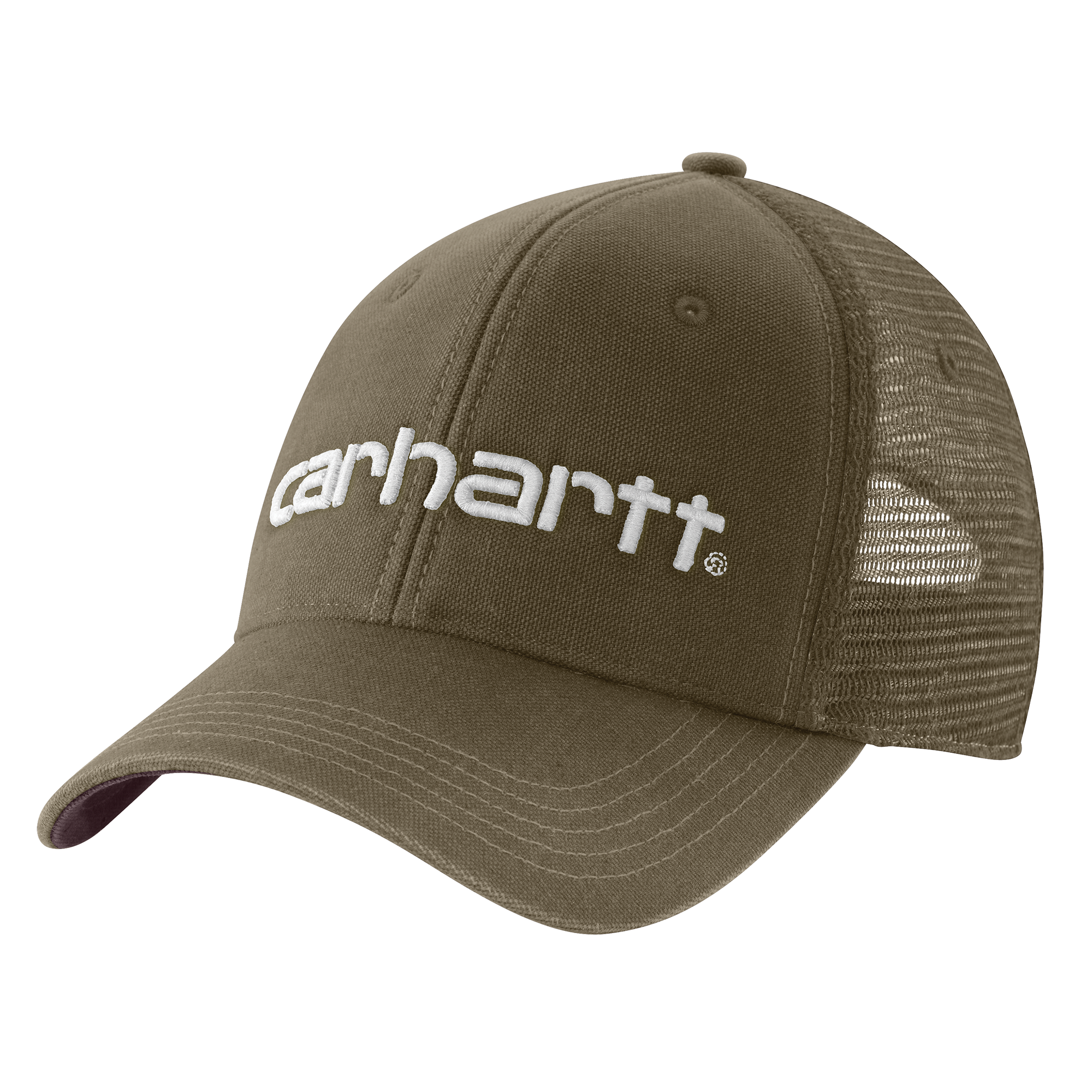 Carhartt Canvas Mesh-Back Logo Graphic Cap