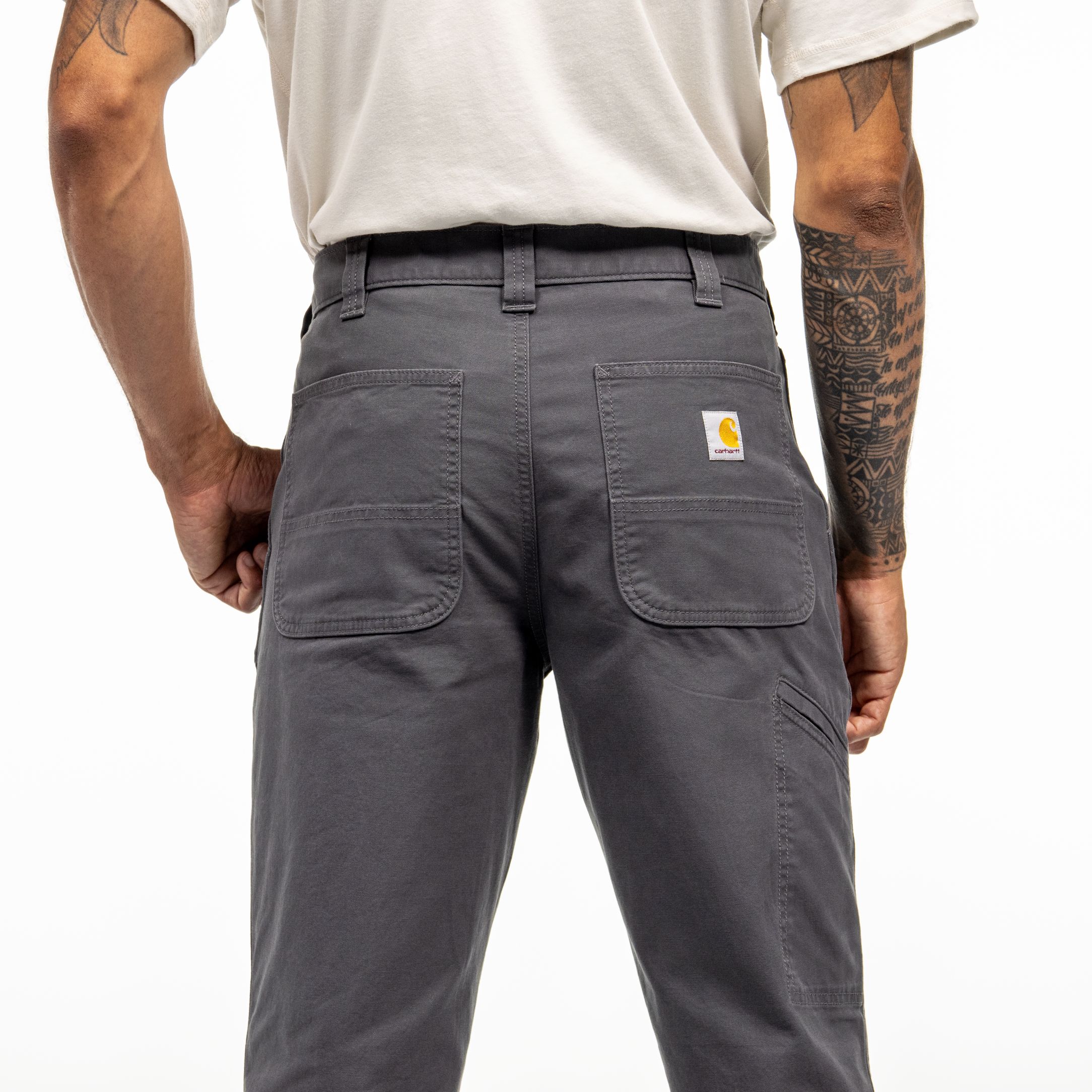 Carhartt Men's Rugged Flex® Relaxed Fit Canvas Work Pant - Black