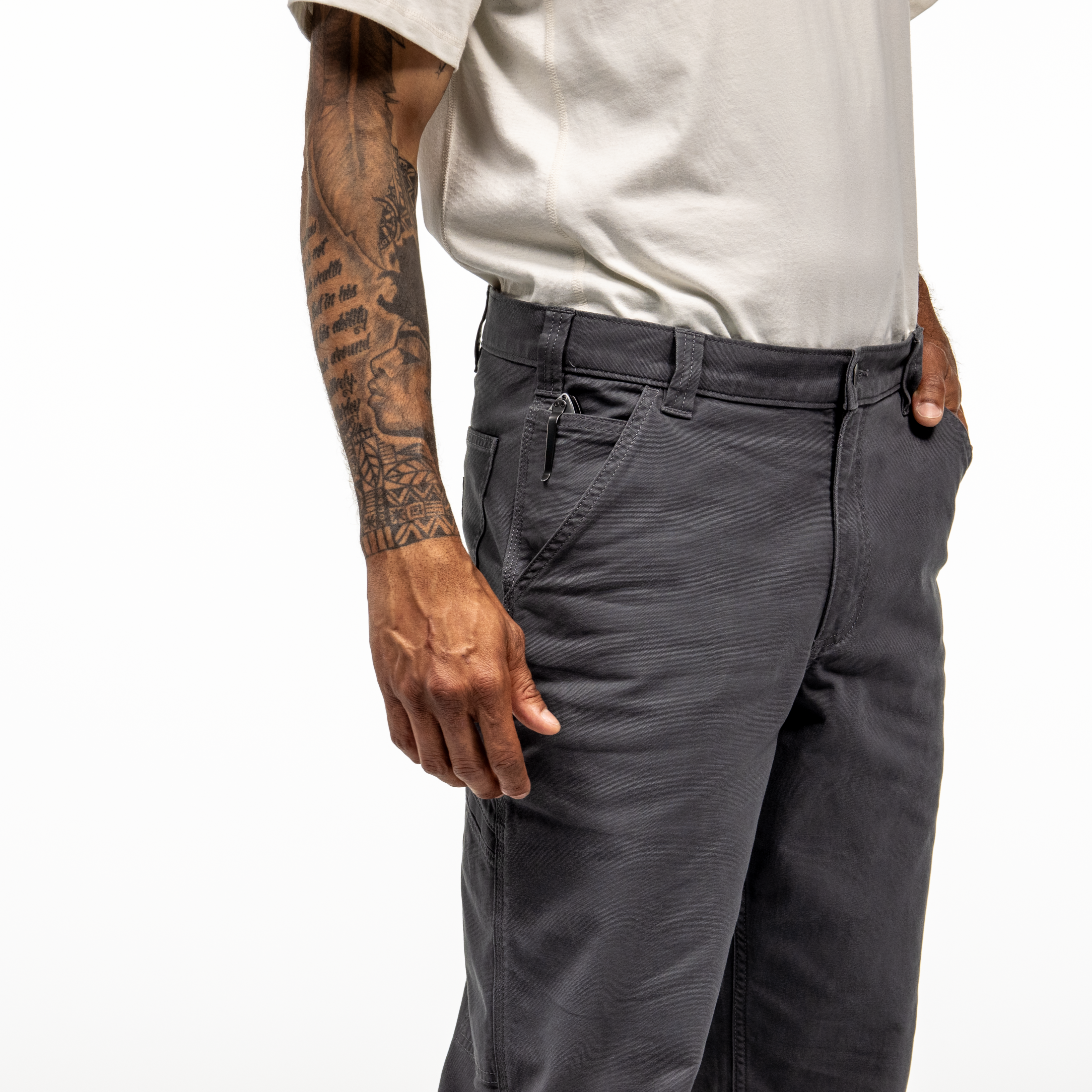 Carhartt Men's Rugged Flex® Relaxed Fit Canvas Work Pant - Peat