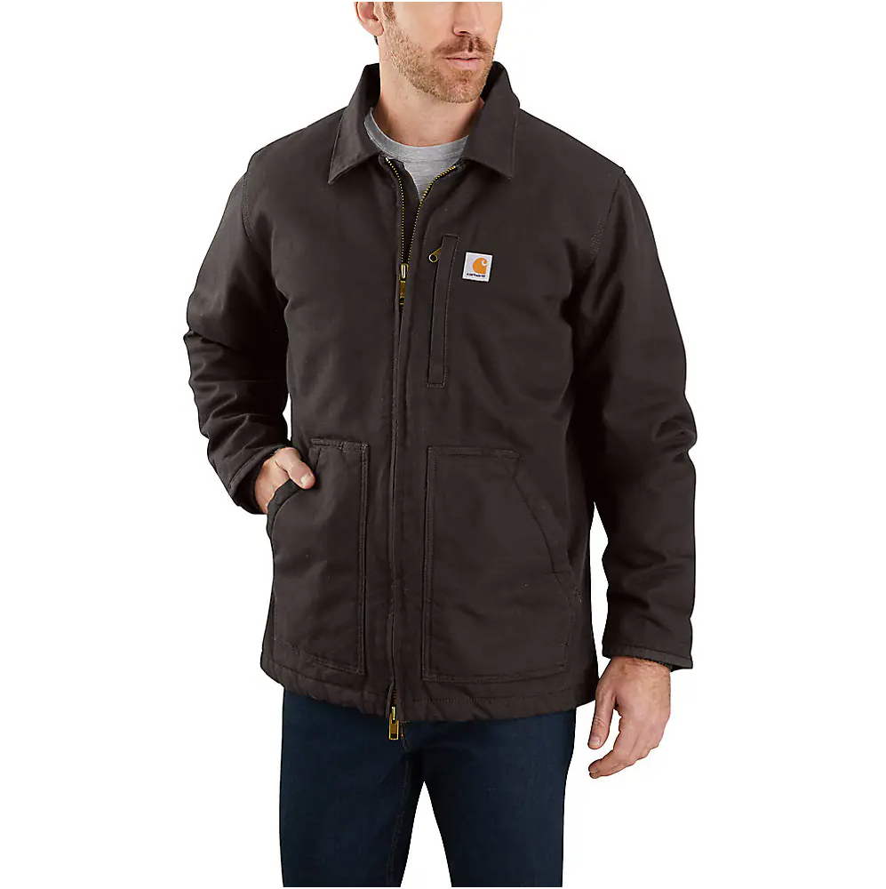 Carhartt Loose Fit Washed Duck Sherpa-Lined Coat