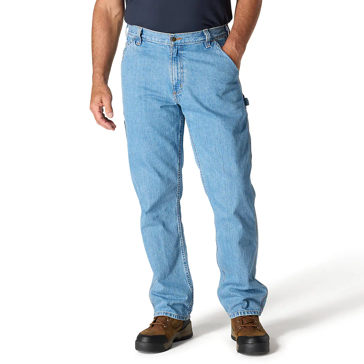 Carhartt Men's Utility Jean-Loose Fit-100% Cotton Denim