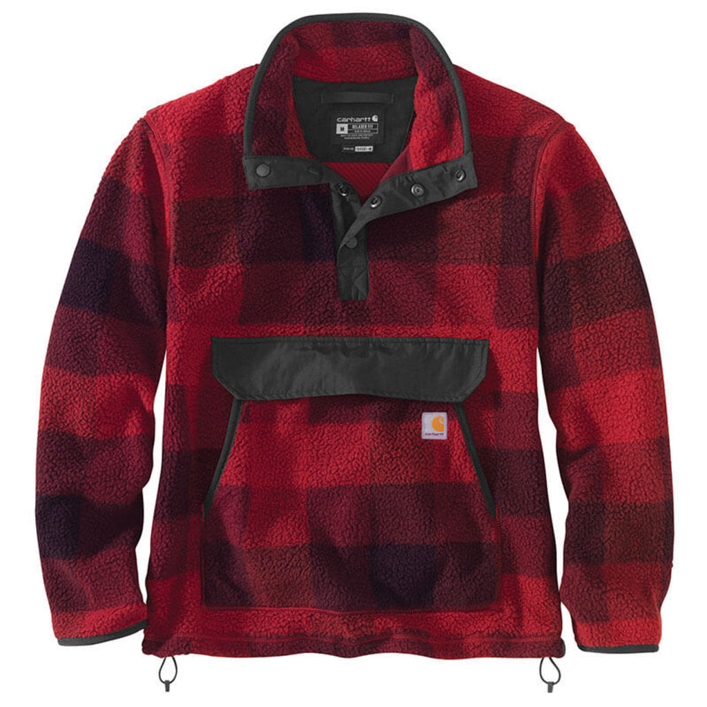 Carhartt Relaxed Fit Fleece Snap Front Jacket