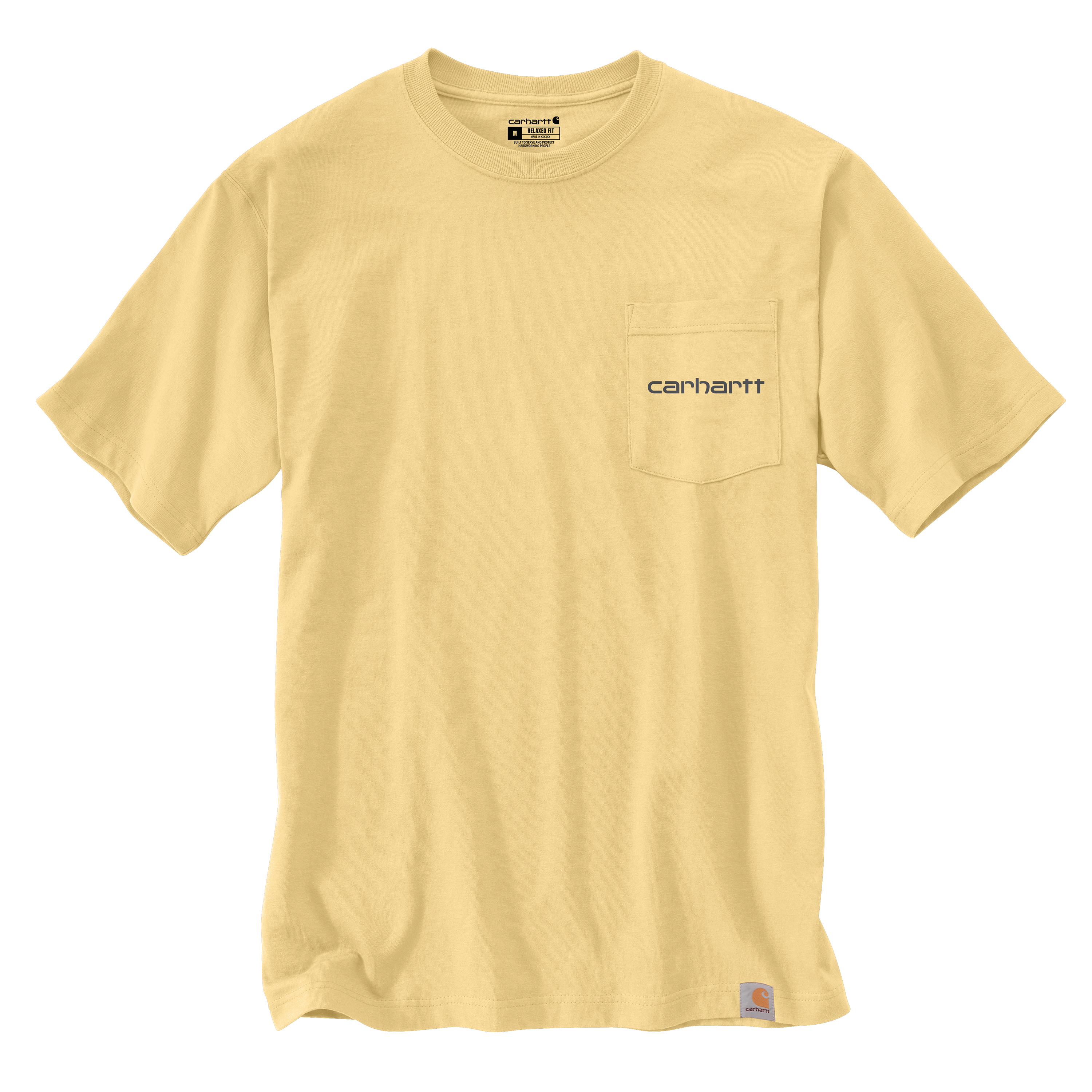 Carhartt Relaxed Fit Heavyweight Short-Sleeve Pocket Logo Graphic T-Shirt