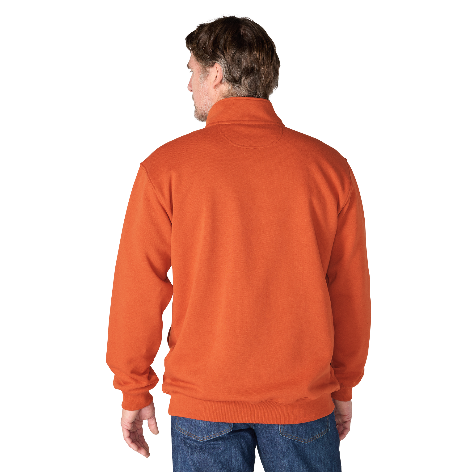 Carhartt Men's Marquette 1/4 Zip Mock Neck Sweatshirt