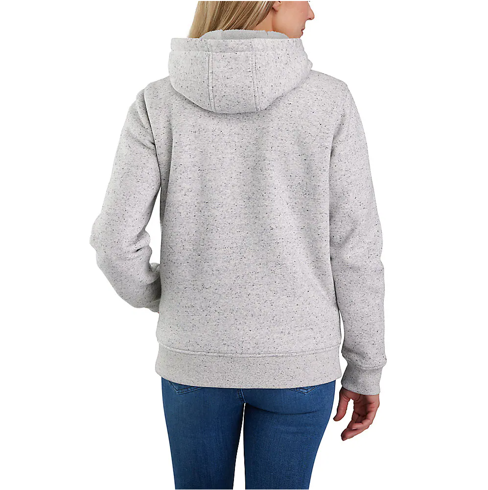 Carhartt Women's Relaxed Fit Midweight Sherpa-Lined Full-Zip Sweatshirt