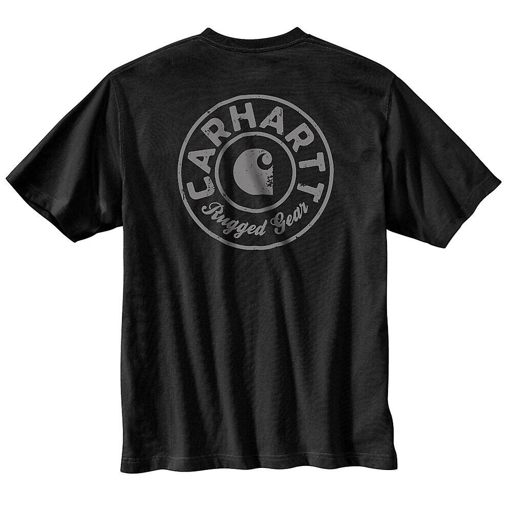 Carhartt Men's Loose Fit Heavyweight Short-Sleeve Logo Graphic T-Shirt
