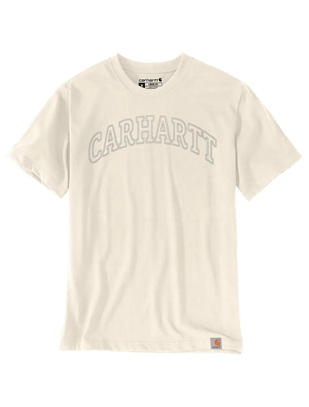 Carhartt Men's Relaxed Fit Heavyweight Short-Sleeve Logo Graphic T-Shirt