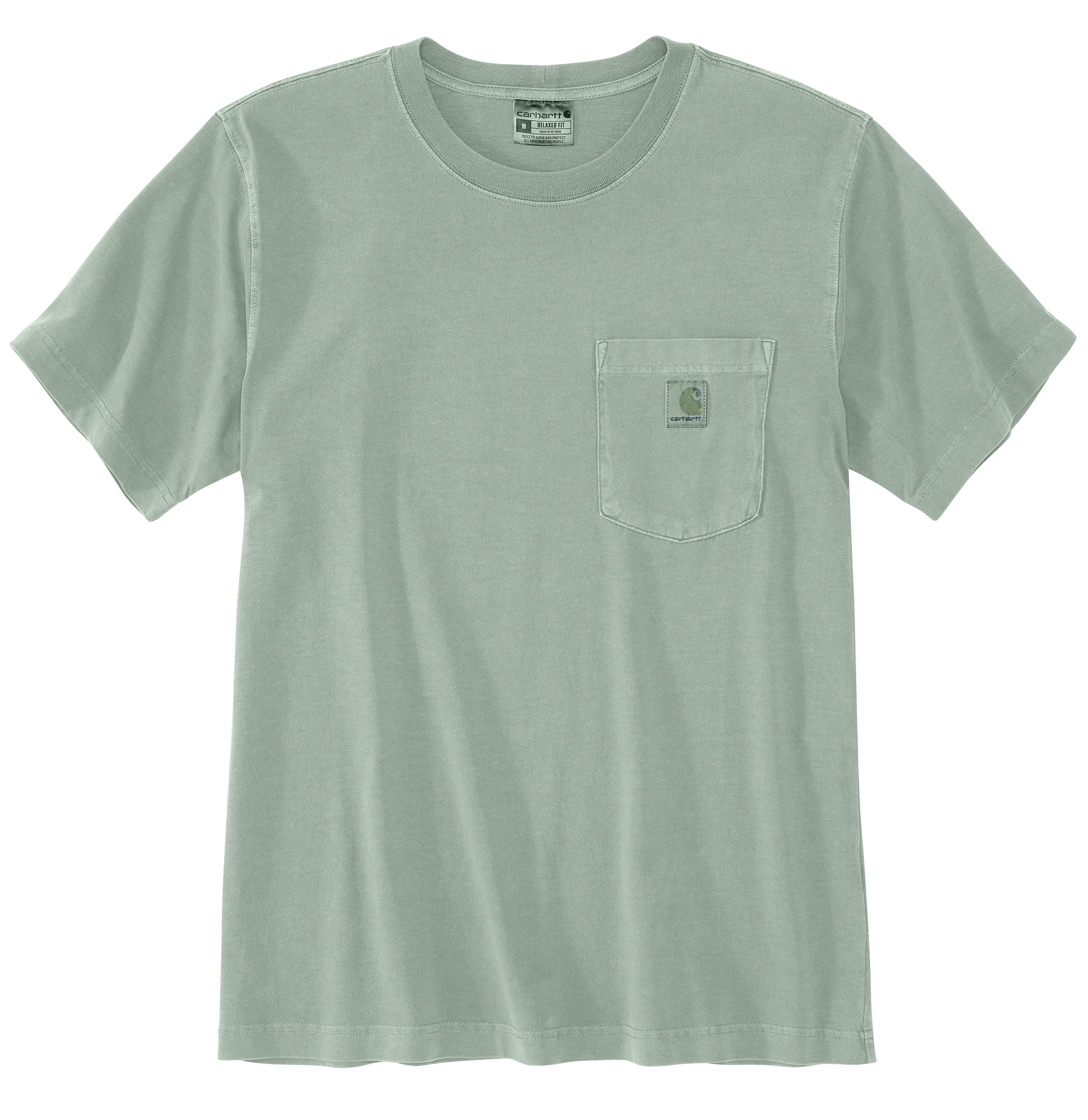 Carhartt Men's Relaxed Fit Lightweight Short-Sleeve Garment Dyed Pocket T-Shirt